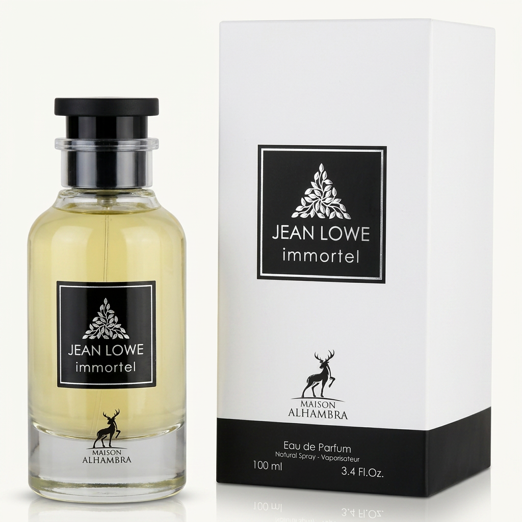 Maison Alhambra Jean Lowe Immortel Eau de Parfum for Men – 100ml / 3.4 Fl. Oz.