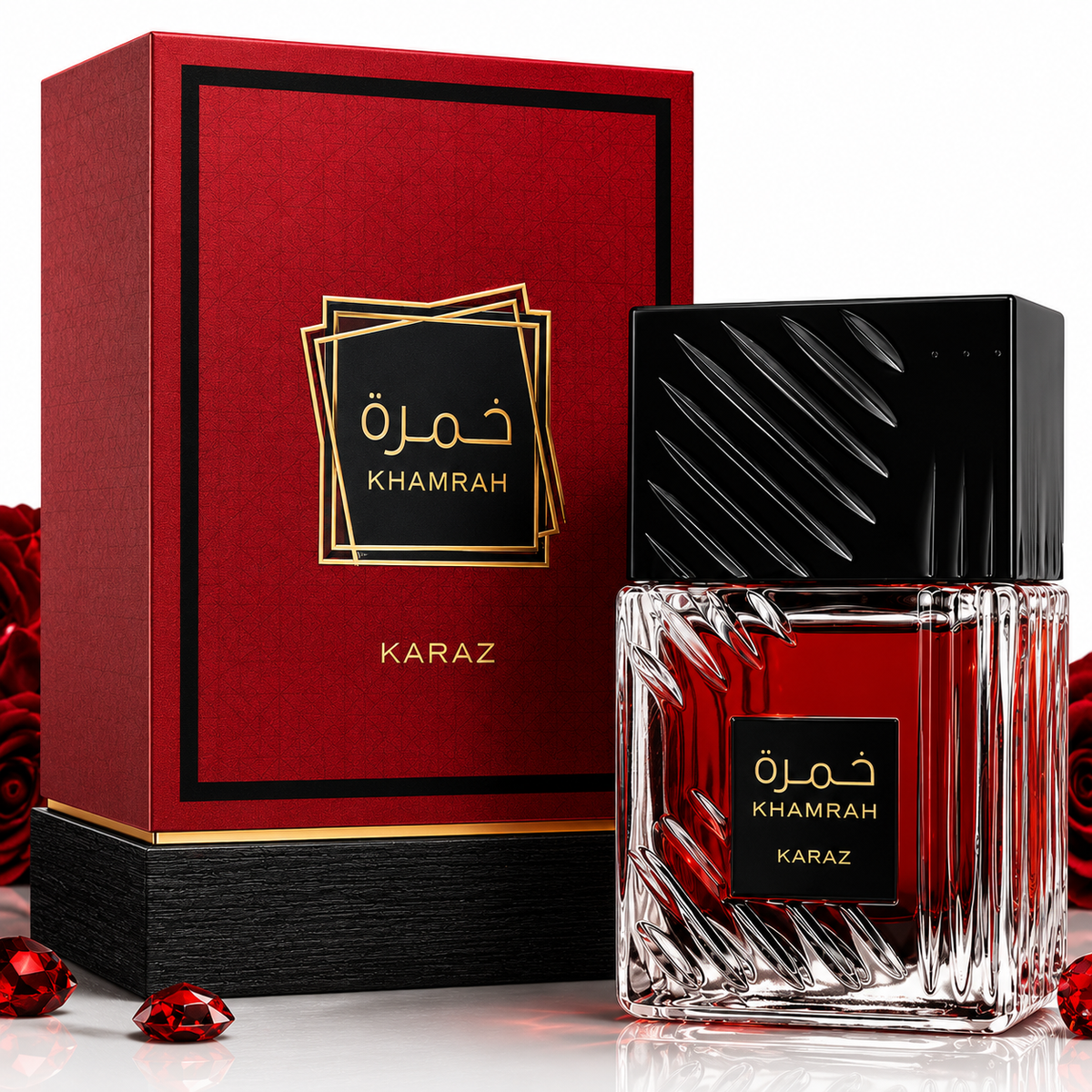 Lattafa Khamrah Karaz Eau de Parfum – Luxury Fragrance – 100ml / 3.4 Fl. Oz.