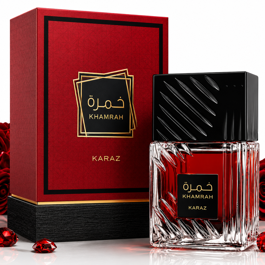 Lattafa Khamrah Karaz Eau de Parfum – Luxury Fragrance – 100ml / 3.4 Fl. Oz.