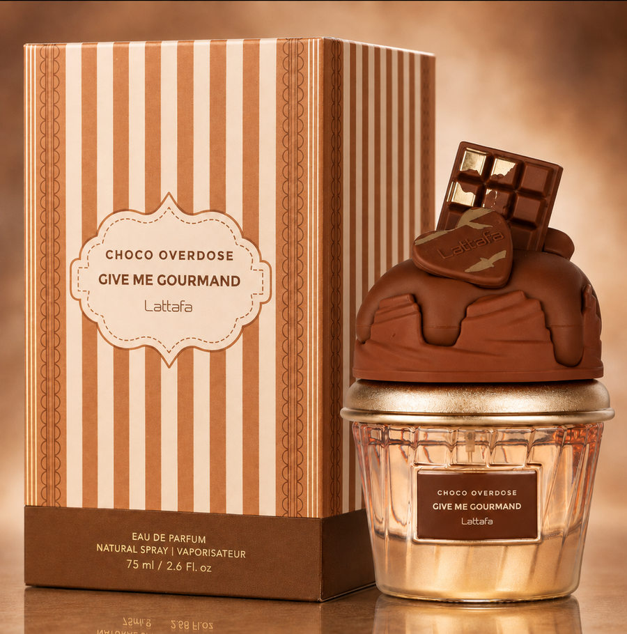 Lattafa Give Me Gourmand Choco Overdose Eau de Parfum – 75ml / 2.6 Fl. Oz.