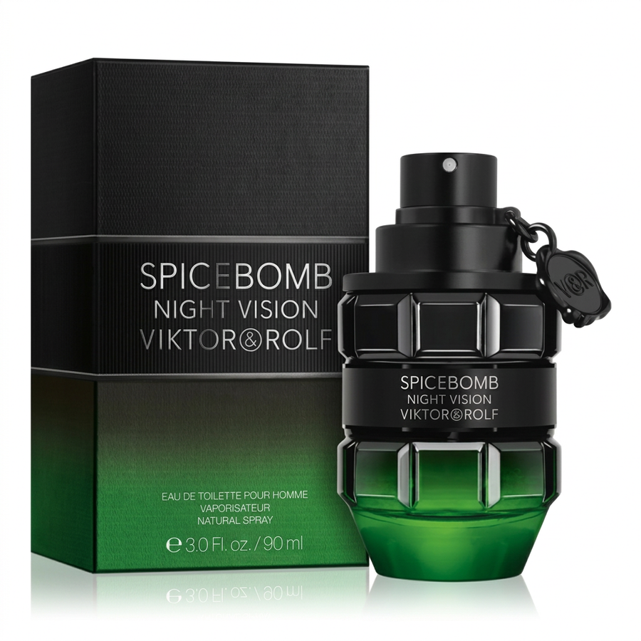 Viktor&Rolf Spicebomb Night Vision Eau de Toilette for Men – 90ml / 3.0 Fl. Oz.