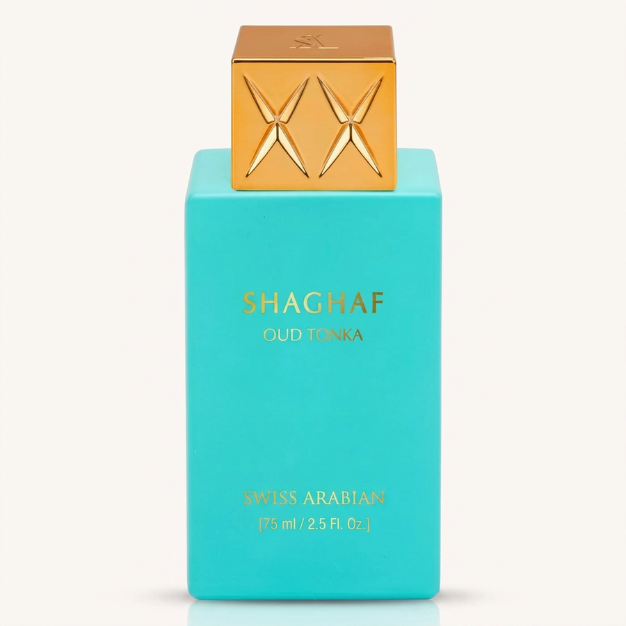 Swiss Arabian Shaghaf Oud Tonka Eau de Parfum – 75ml / 2.5 Fl. Oz. Unisex Fragrance