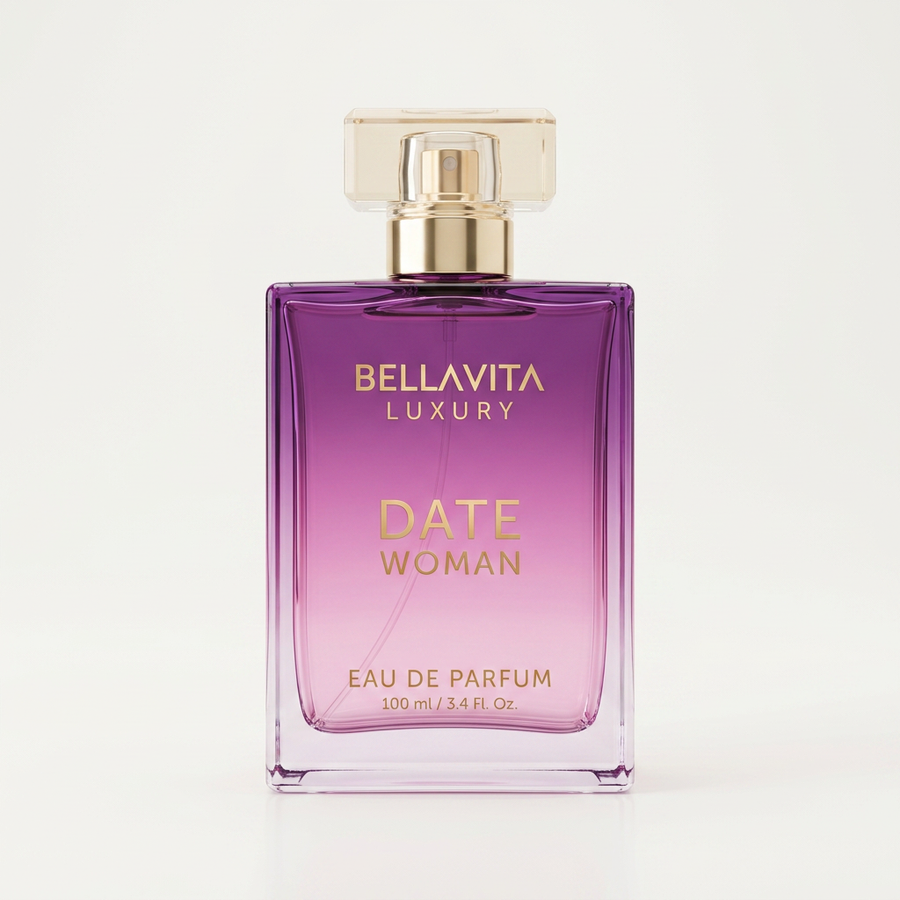 BellaVita Luxury DATE Eau de Parfum – 100ml / 3.4 Fl. Oz.