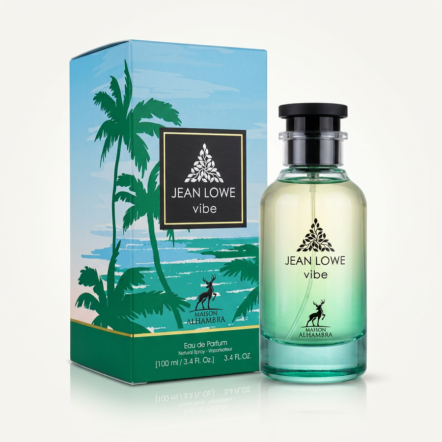 Maison Alhambra Jean Lowe Vibe Eau de Parfum for Unisex – 100ml / 3.4 Fl. Oz.