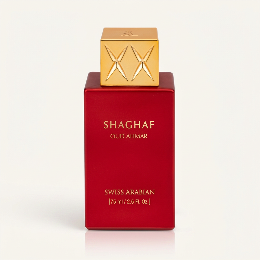 Swiss Arabian Shaghaf Oud Ahmar Eau de Parfum – 75ml / 2.5 Fl. Oz. Unisex Fragrance