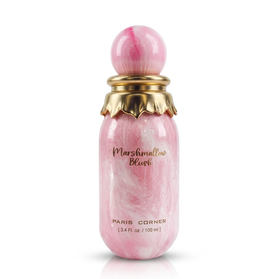 Pink Blush Marshmallow Scent Eau de Parfum for Women – 100ml / 3.4 Fl. Oz.