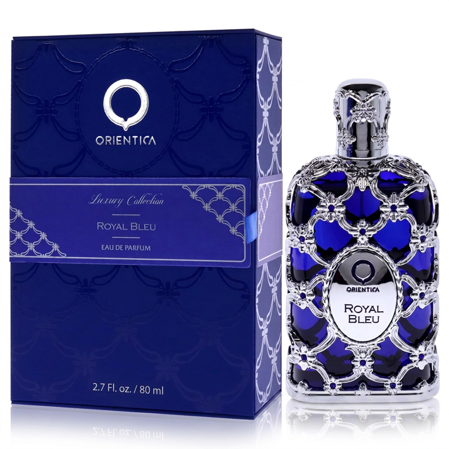 Orientica Royal Bleu Eau de Parfum for Unisex – 80ml / 2.7 Fl. Oz.