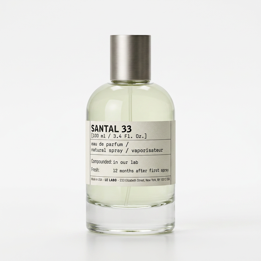 Le Labo Santal 33 Eau de Parfum for Unisex – 100ml / 3.4 Fl. Oz.