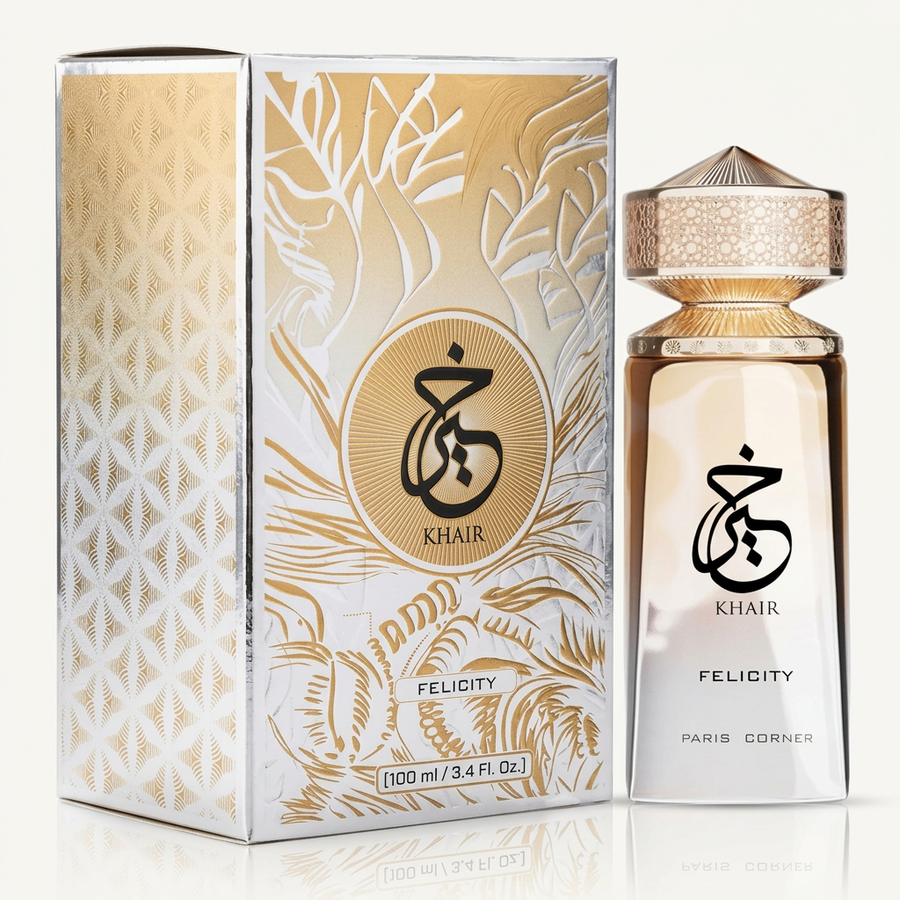 Paris Corner Khair Felicity Eau de Parfum for Unisex – 100ml / 3.4 Fl. Oz.